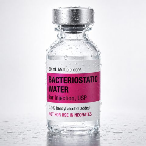 Bacteriostatic Water, 30 mL vial